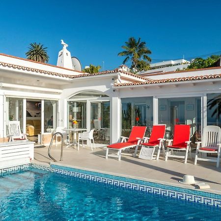 Relaxing Villa Heated Pool Luxurious Views Massage Santa Úrsula Extérieur photo
