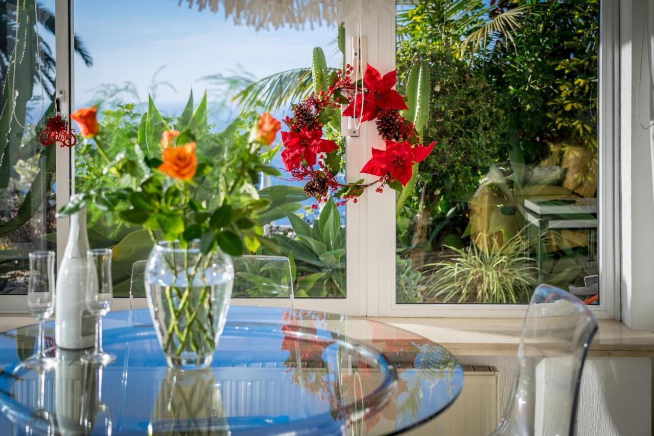 Relaxing Villa Heated Pool Luxurious Views Massage Santa Úrsula Extérieur photo