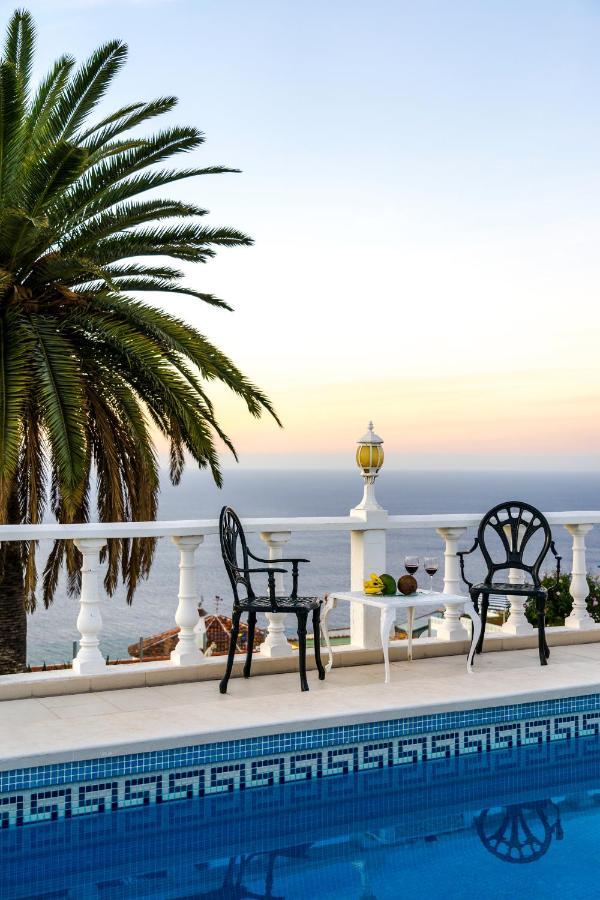 Relaxing Villa Heated Pool Luxurious Views Massage Santa Úrsula Extérieur photo
